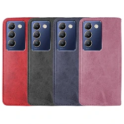 Funda Tapa con Tarjetero VIVO V40 SE Polipiel - 4 Colores