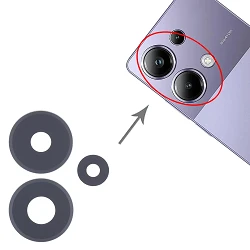 Couvercle de camera Xiaomi Poco M6 Pro 4G