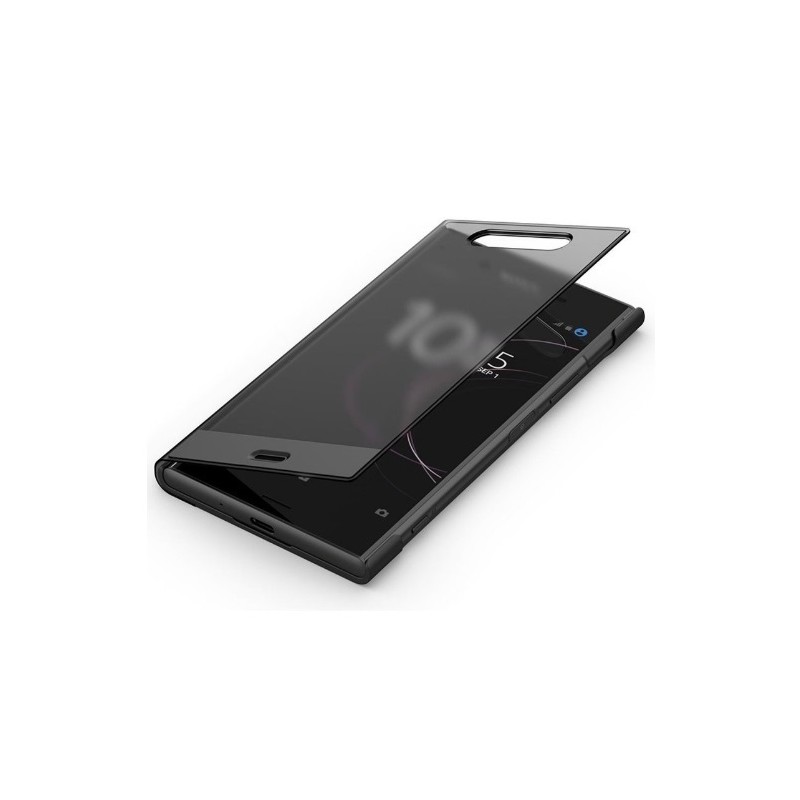 Alarmante esencia ala Funda Original Touch Style SCTG50 Sony Xperia XZ1 negro