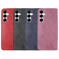 Coque Couvercle à carte Samsung A16 Polypiel - 4 Couleurs