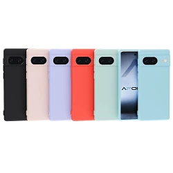 Funda Silicona Suave Google Pixel 8A - 6 Colores