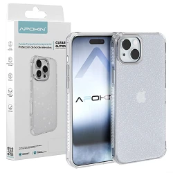 Coque Purpurine transparente iPhone 15