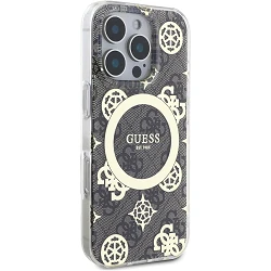 Étui Guess MagSafe Guess IML 4G Peony iPhone 16 Pro Max