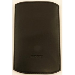 Cover leather original Sony Xperia Sola MT27i black.