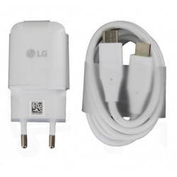 Chargeur secteur d'origine + USB Type C LG (MCS-N04ER + EAD63687001)
