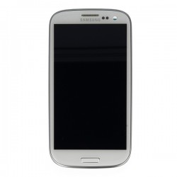 Pantalla completa + Carcasa frontal Original Samsung Galaxy S3 Neo i9301, i9300i. Service Pack