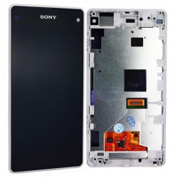 Ecran Complet + Coque Avant Sony Xperia Z1 Compact (D5503) / Z1 Mini