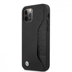 Leather Card Slot Hard Case BMW iPhone 12/12 Pro (BMHCP12MRCSWK)