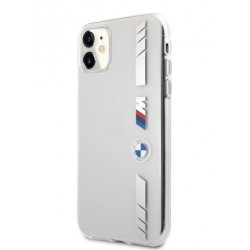 Etui PC/TPU BMW Rayures argentées iPhone 11 (BMHCN61MKTSS)