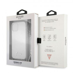 Guess PC Silver 4G Chain Case iPhone 12 Pro Max