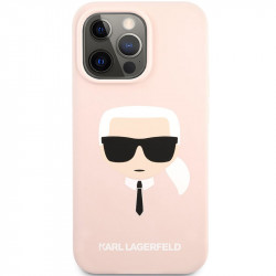 Funda Silicona Karl Lagerfeld iPhone 13 Pro (KLHCP13LSLKHLP)