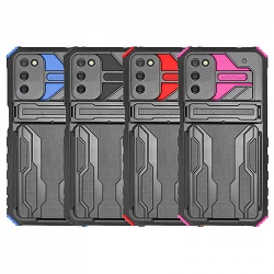 Case Rock Anti-Shock card holder and holder for Samsung Galaxy A03S - 4 Colors