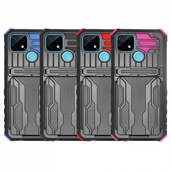 Case Rock Anti-Shock card holder and holder for Realme C21- 4 Colors