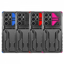 Case Rock Anti-Shock card holder and holder for Samsung Galaxy S22 Ultra - 4 Colors