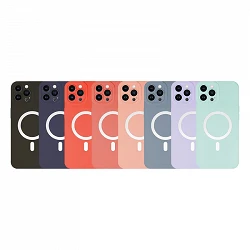 Funda Silicona Suave Magsafe para iPhone 12 Pro 6.1" 7-Colores