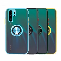 Case Gel Huawei P30 Pro with holder Smoked