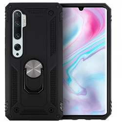 Case Aluminum anti-blow Xiaomi Mi Note 10with Magnet and Ring Support 360º