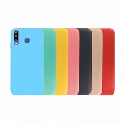 Case silicone smooth - 8 Colors
