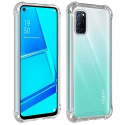 Case anti-blow Oppo A52/A72/A92 Gel Transparent with reinforced corners
