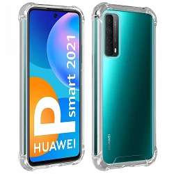 Case anti-blow Huawei P Smart 2021 Gel Transparent with reinforced corners