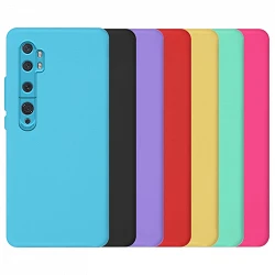 Case silicone smooth Samsung Galaxy A02 with camera 3D - 7 Colors