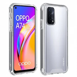 Case Transparent Oppo A74 5G anti-blow Premium