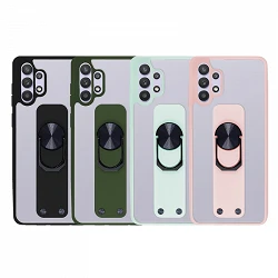 Case Gel Bracket Samsung Galaxy A32-5G magnet with ring holder 4-Colors