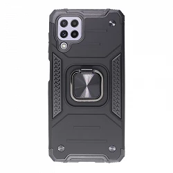 Case anti-blow Armor-Case Samsung Galaxy A22-4Gwith Magnet and Ring Support 360º
