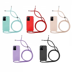 Case smooth with Lanyard Xiaomi Mi 11T/T PRO 5-Colors