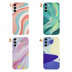 Case silicone smooth elastic 4 Drawings - Samsung Galaxy S22 Plus V2