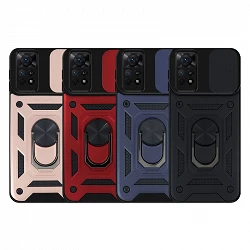 Case with ring and Camera slider Xiaomi Redmi Note 11 Pro/ Pro 5G with magnet