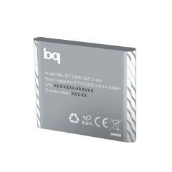 Bateria BQ Aquaris 3.5 (1200 mAh). De desmontaje