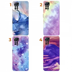 Case silicone smooth elastic 4 Drawings V3 - Xiaomi Redmi Note 11 Pro