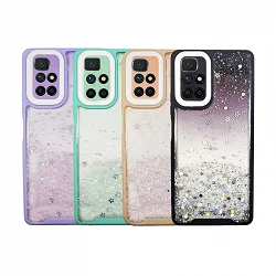 Case Gel Anti-Shockof glitter for Xiaomi Redmi 10 4 -Colors
