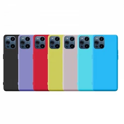 Case silicone smooth Oppo X3 / X3 Pro with camera 3D - 7 Colors