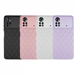 Case Smoked Chamel Xiaomi Pocophone X4 Pro 5G leather 4 Color