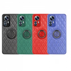 Case Chamel Xiaomi Mi 12 Pro magnet with holder Smoked leather 4 Color