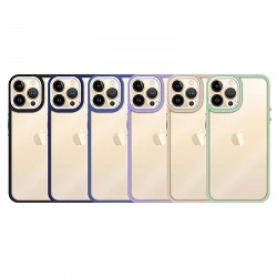 Case Premium anti-blow silicone for iPhone 13 Pro edge Camera Aluminum 6 Color