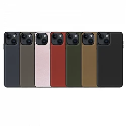 Antigolpe Piel Valise Magsafe pour iphone 14 Plus 7-Colors