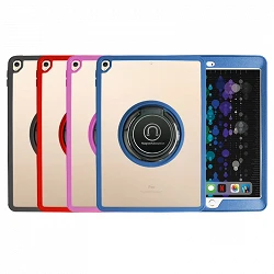 Case Compatible iPad 10.2 2pieces Protección Integral with ring 4 Colors