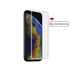tempered glass 11 Pro Max (Xs Max) Protector display protector Transparent edge silicone