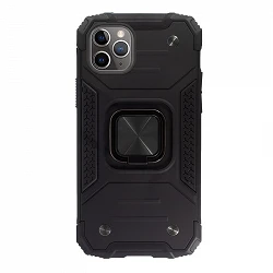 Coque Armor-Case iPhone 11 Pro Max antichoc avec aimant et support de bague 360º