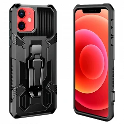 Case Anti-shock iPhone 12 Mini with magnet and holder de Clip