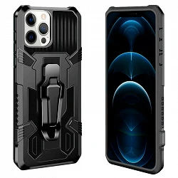 Case Anti-shock iPhone 12 Pro Max with magnet and holder de Clip