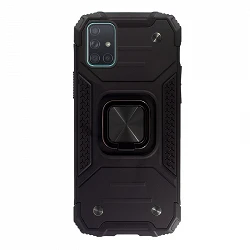Armor-Case Antichoc Samsung Galaxy A51 avec Aimant et Support Anneau 360º