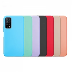 Case silicone smooth Xiaomi Mi 10T/ 10T Pro available in 7 Colors