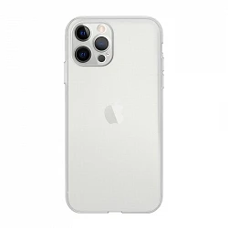 Coque en Silicone iPhone 12 Pro Max Transparente 2.0MM Extra Épais