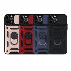Case with ring and Camera slider iPhone 12 Pro Max with magnet