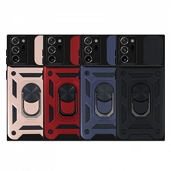 Case with ring and Camera slider Samsung Galaxy Note 20 Ultra with magnet