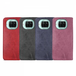 Case with card holder Xiaomi Mi 10T Lite leatherette - 4 Colors